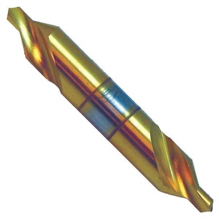 Drill/Countersink, Plain, 60 deg., TiN