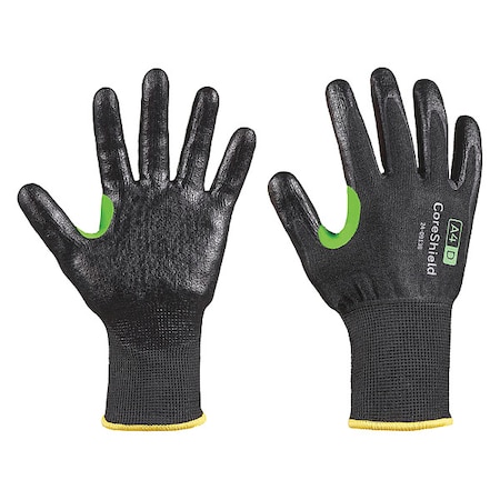 Cut-Resistant Gloves, Cut Level A4 ,Dipped ,Nitrile ,Smooth ,XS 1 PR