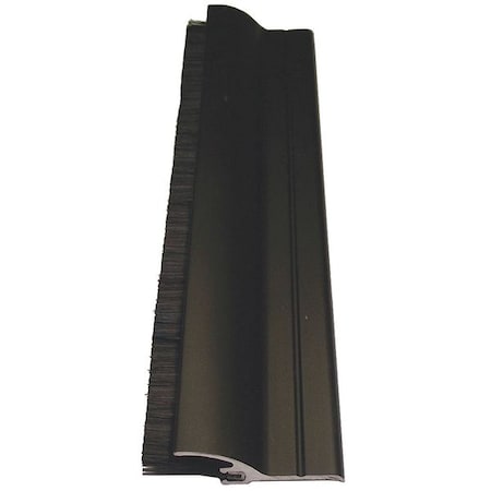 Door Sweep,Black,48" L