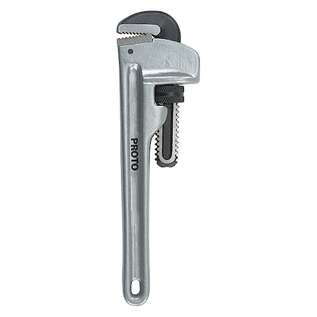 14 in L 2 in Cap. Aluminum Straight Pipe Wrench